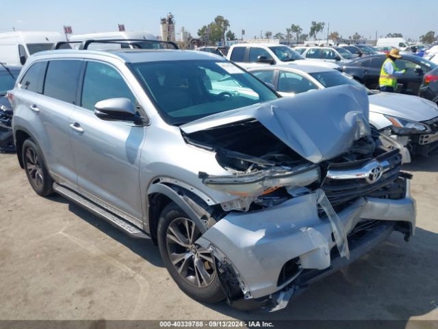 TOYOTA HIGHLANDER 2016 5tdkkrfh5gs160709