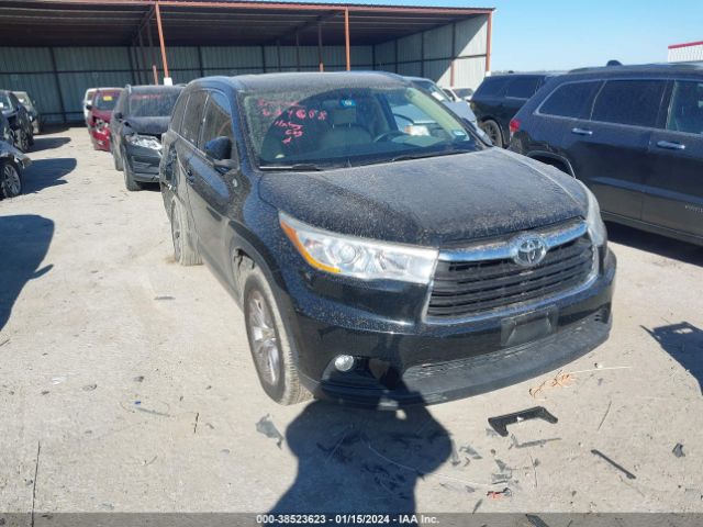 TOYOTA HIGHLANDER 2014 5tdkkrfh6es028233