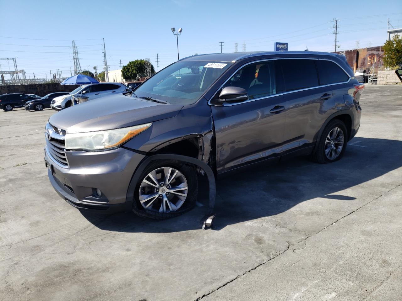 TOYOTA HIGHLANDER 2015 5tdkkrfh6fs050587