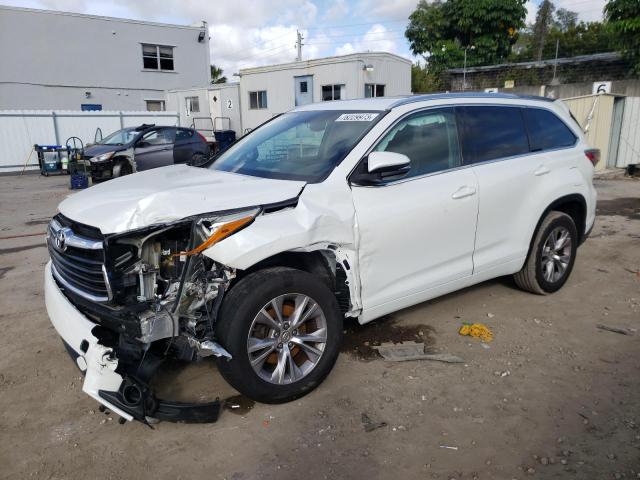 TOYOTA HIGHLANDER 2015 5tdkkrfh6fs061413