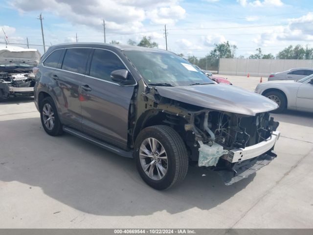 TOYOTA HIGHLANDER 2015 5tdkkrfh6fs070936