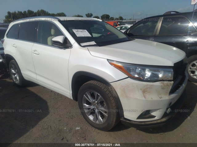 TOYOTA HIGHLANDER 2015 5tdkkrfh6fs082844