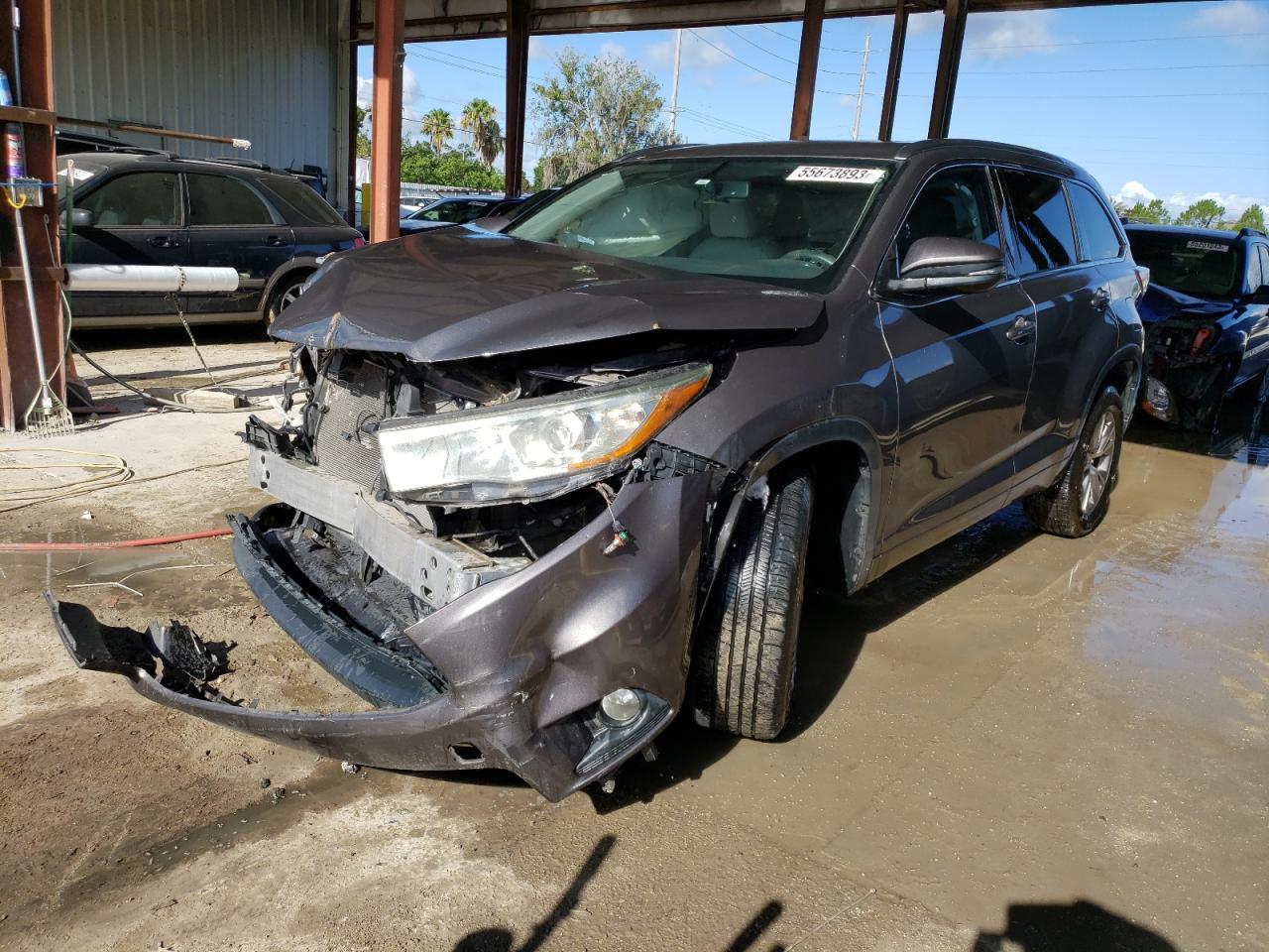 TOYOTA HIGHLANDER 2015 5tdkkrfh6fs098445