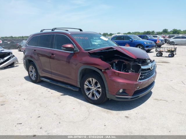 TOYOTA HIGHLANDER 2015 5tdkkrfh6fs108326