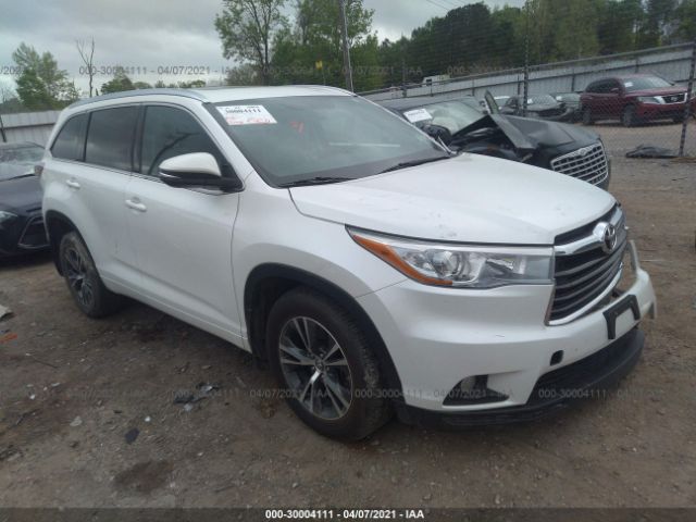 TOYOTA HIGHLANDER 2016 5tdkkrfh6gs171167