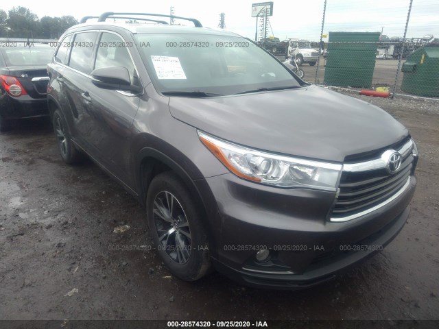 TOYOTA HIGHLANDER 2016 5tdkkrfh6gs502247