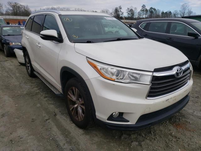 TOYOTA HIGHLANDER 2014 5tdkkrfh7es018357