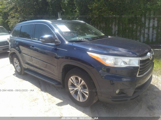 TOYOTA HIGHLANDER 2014 5tdkkrfh7es024143