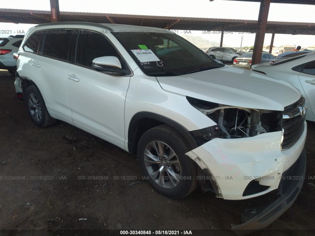 TOYOTA HIGHLANDER 2014 5tdkkrfh7es027303