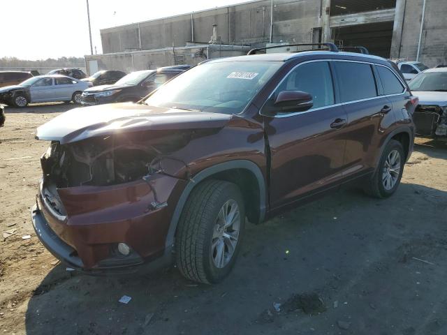 TOYOTA HIGHLANDER 2014 5tdkkrfh7es031464