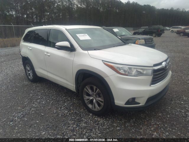 TOYOTA HIGHLANDER 2015 5tdkkrfh7fs044538