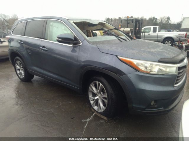 TOYOTA HIGHLANDER 2015 5tdkkrfh7fs075109