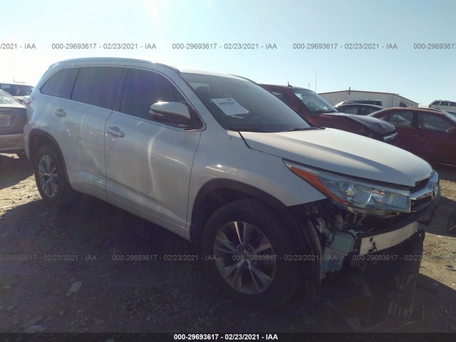 TOYOTA HIGHLANDER 2015 5tdkkrfh7fs078009