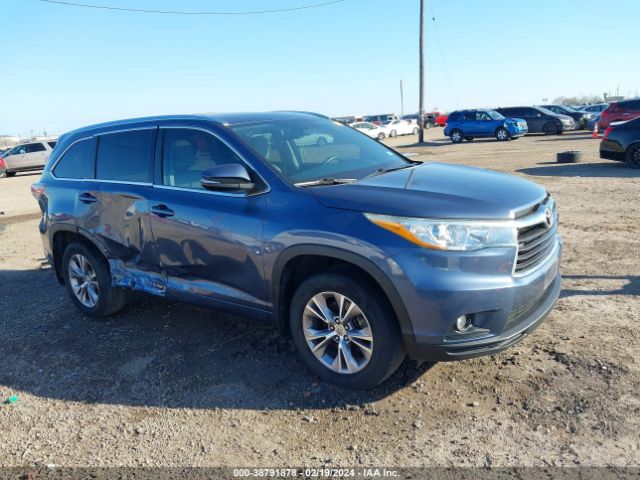 TOYOTA HIGHLANDER 2015 5tdkkrfh7fs095702