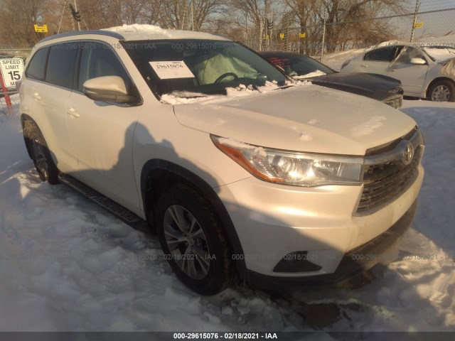 TOYOTA HIGHLANDER 2015 5tdkkrfh7fs098521