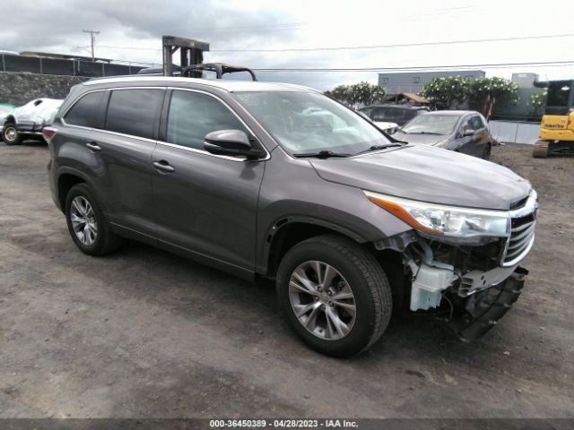 TOYOTA HIGHLANDER 2015 5tdkkrfh7fs100770