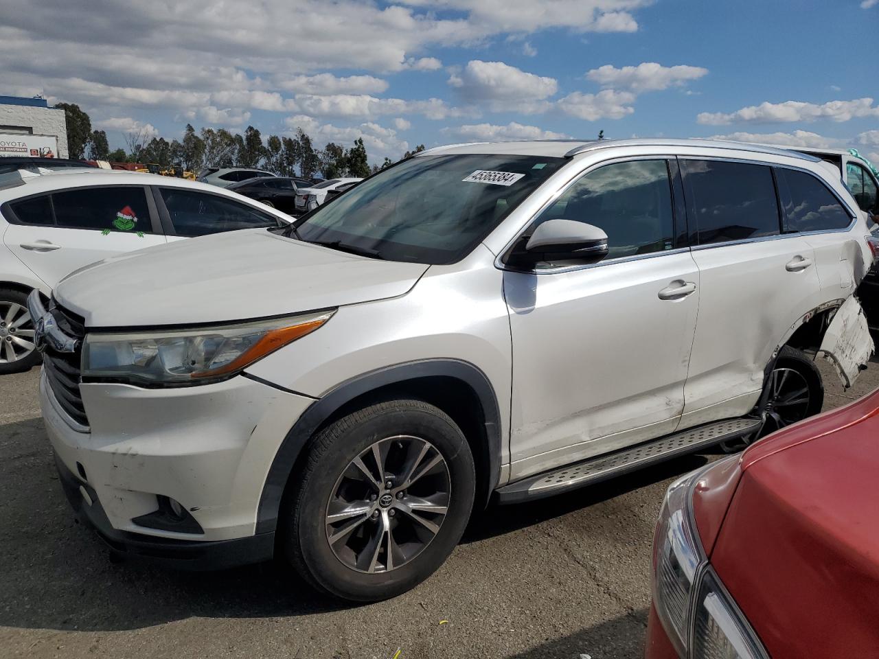 TOYOTA HIGHLANDER 2016 5tdkkrfh7gs129137