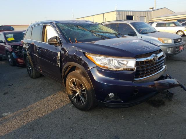 TOYOTA HIGHLANDER 2016 5tdkkrfh7gs137593