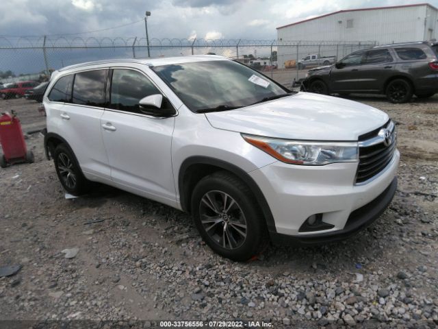 TOYOTA HIGHLANDER 2016 5tdkkrfh7gs150389