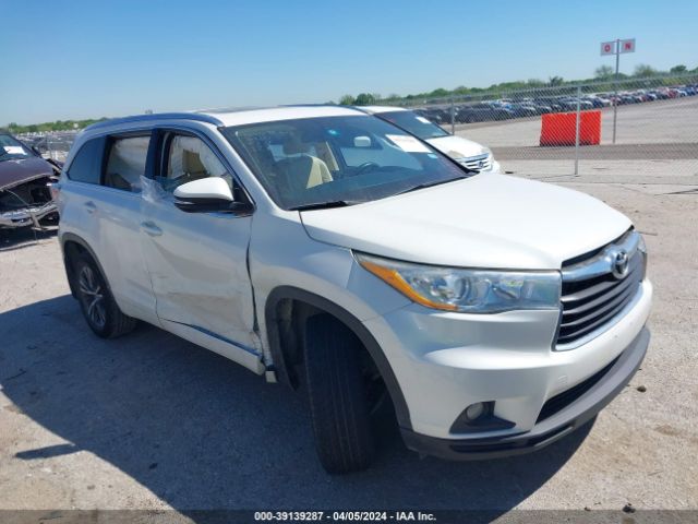 TOYOTA HIGHLANDER 2016 5tdkkrfh7gs182629