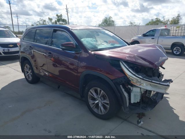 TOYOTA HIGHLANDER 2014 5tdkkrfh8es008565