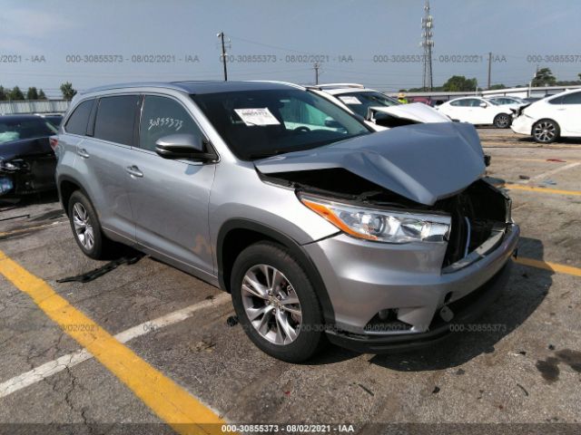 TOYOTA HIGHLANDER 2014 5tdkkrfh8es033577