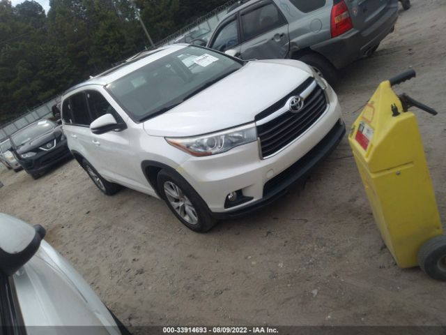 TOYOTA HIGHLANDER 2015 5tdkkrfh8fs054298