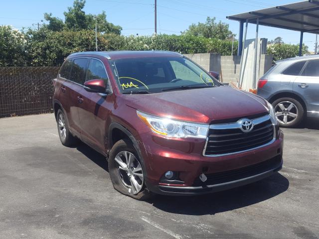 TOYOTA HIGHLANDER 2015 5tdkkrfh8fs063213