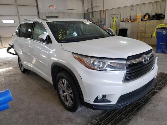 TOYOTA HIGHLANDER 2015 5tdkkrfh8fs115326