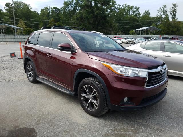 TOYOTA HIGHLANDER 2016 5tdkkrfh8gs133259