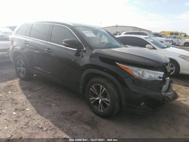 TOYOTA HIGHLANDER 2016 5tdkkrfh8gs156282