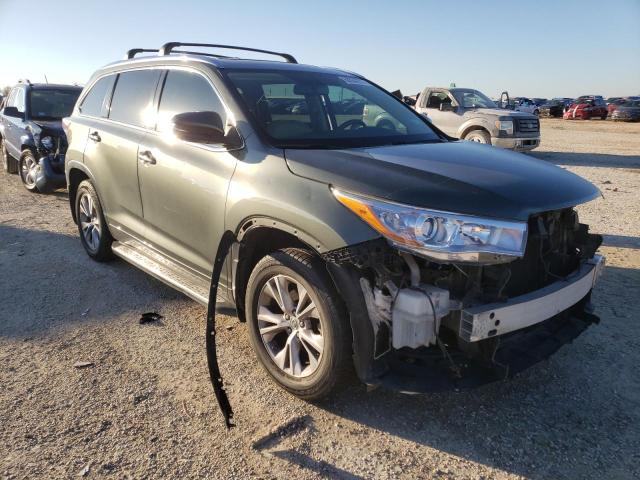 TOYOTA HIGHLANDER 2014 5tdkkrfh9es024497