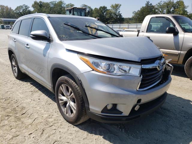 TOYOTA HIGHLANDER 2014 5tdkkrfh9es035371