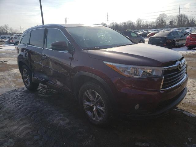 TOYOTA HIGHLANDER 2015 5tdkkrfh9fs046517