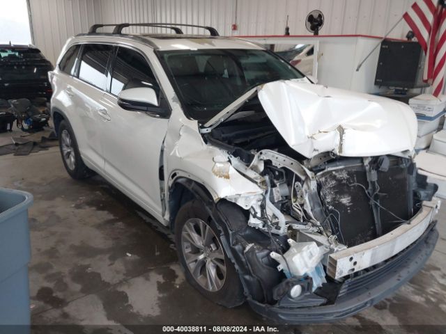 TOYOTA HIGHLANDER 2015 5tdkkrfh9fs071644