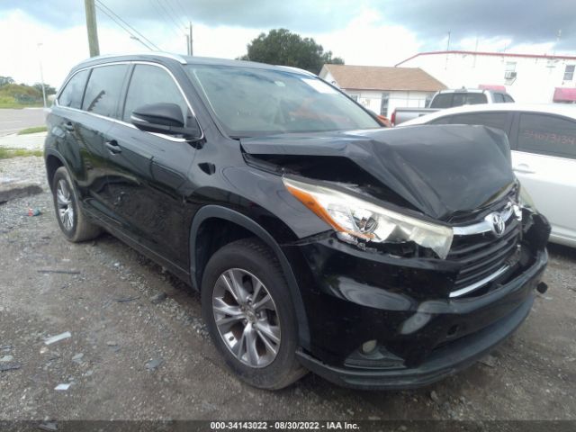 TOYOTA HIGHLANDER 2015 5tdkkrfh9fs073023