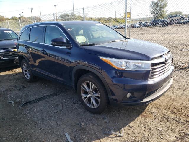 TOYOTA HIGHLANDER 2015 5tdkkrfh9fs076598