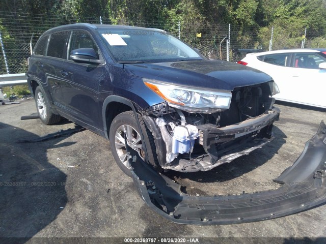 TOYOTA HIGHLANDER 2015 5tdkkrfh9fs089772