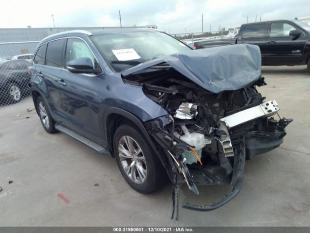 TOYOTA HIGHLANDER 2015 5tdkkrfh9fs093711