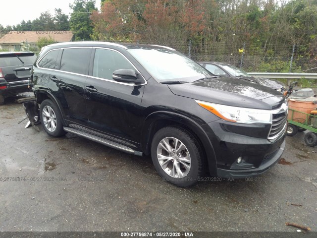 TOYOTA HIGHLANDER 2015 5tdkkrfh9fs096382