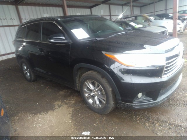 TOYOTA HIGHLANDER 2015 5tdkkrfh9fs097869