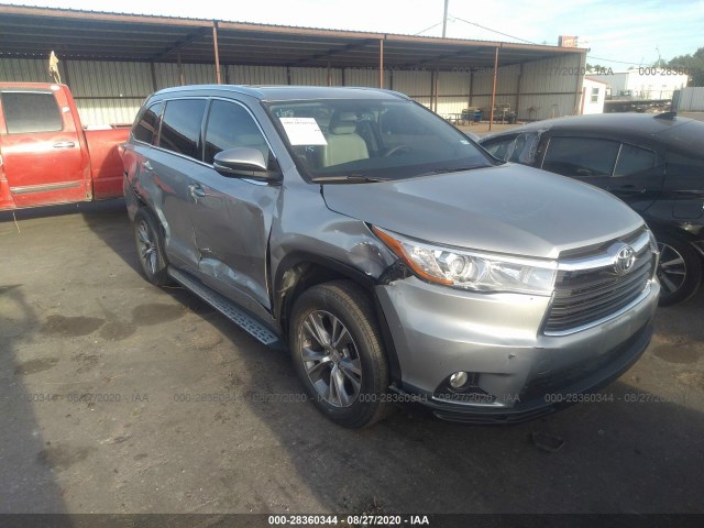 TOYOTA HIGHLANDER 2015 5tdkkrfh9fs105386