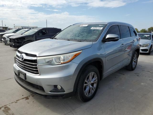 TOYOTA HIGHLANDER 2015 5tdkkrfh9fs105484