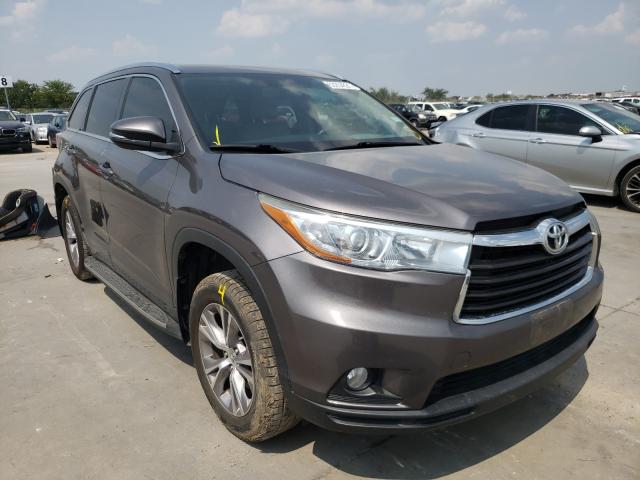 TOYOTA HIGHLANDER 2015 5tdkkrfh9fs114282