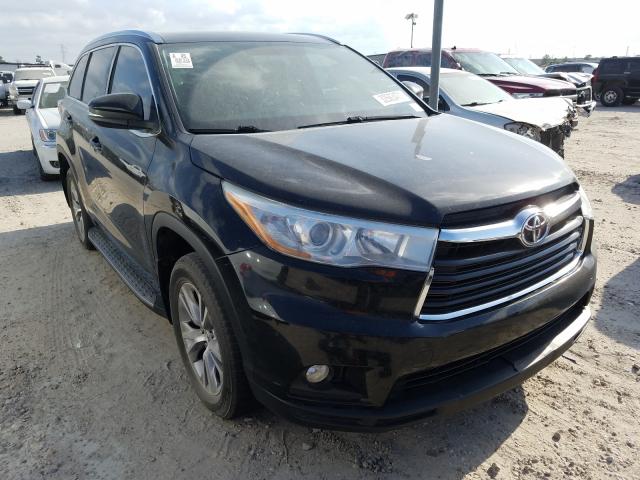 TOYOTA HIGHLANDER 2015 5tdkkrfh9fs117151