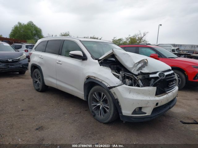 TOYOTA HIGHLANDER 2016 5tdkkrfh9gs126482