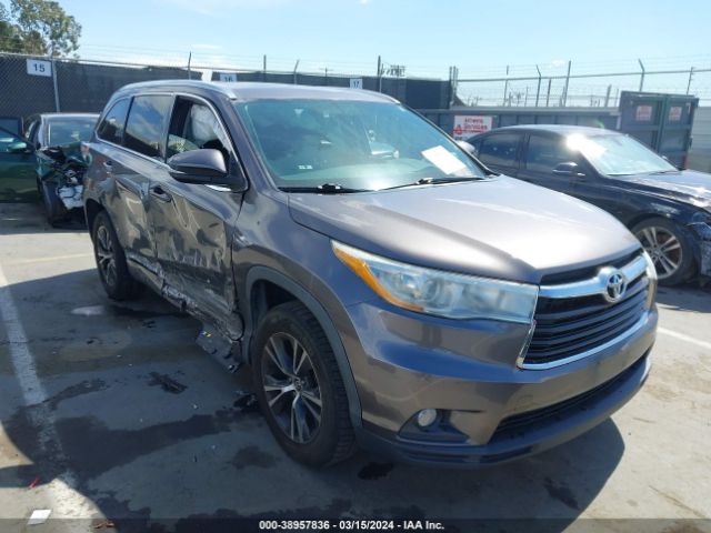 TOYOTA HIGHLANDER 2016 5tdkkrfh9gs161720