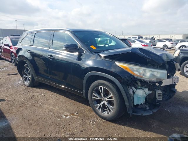 TOYOTA HIGHLANDER 2016 5tdkkrfh9gs178887