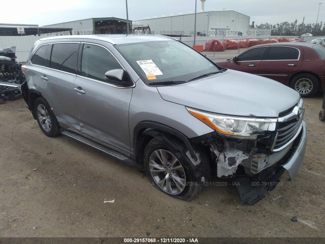 TOYOTA HIGHLANDER 2014 5tdkkrfhxes032303