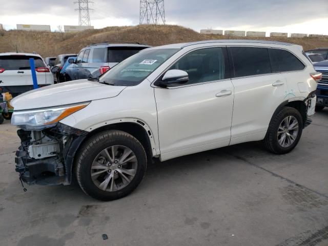 TOYOTA HIGHLANDER 2015 5tdkkrfhxfs040435